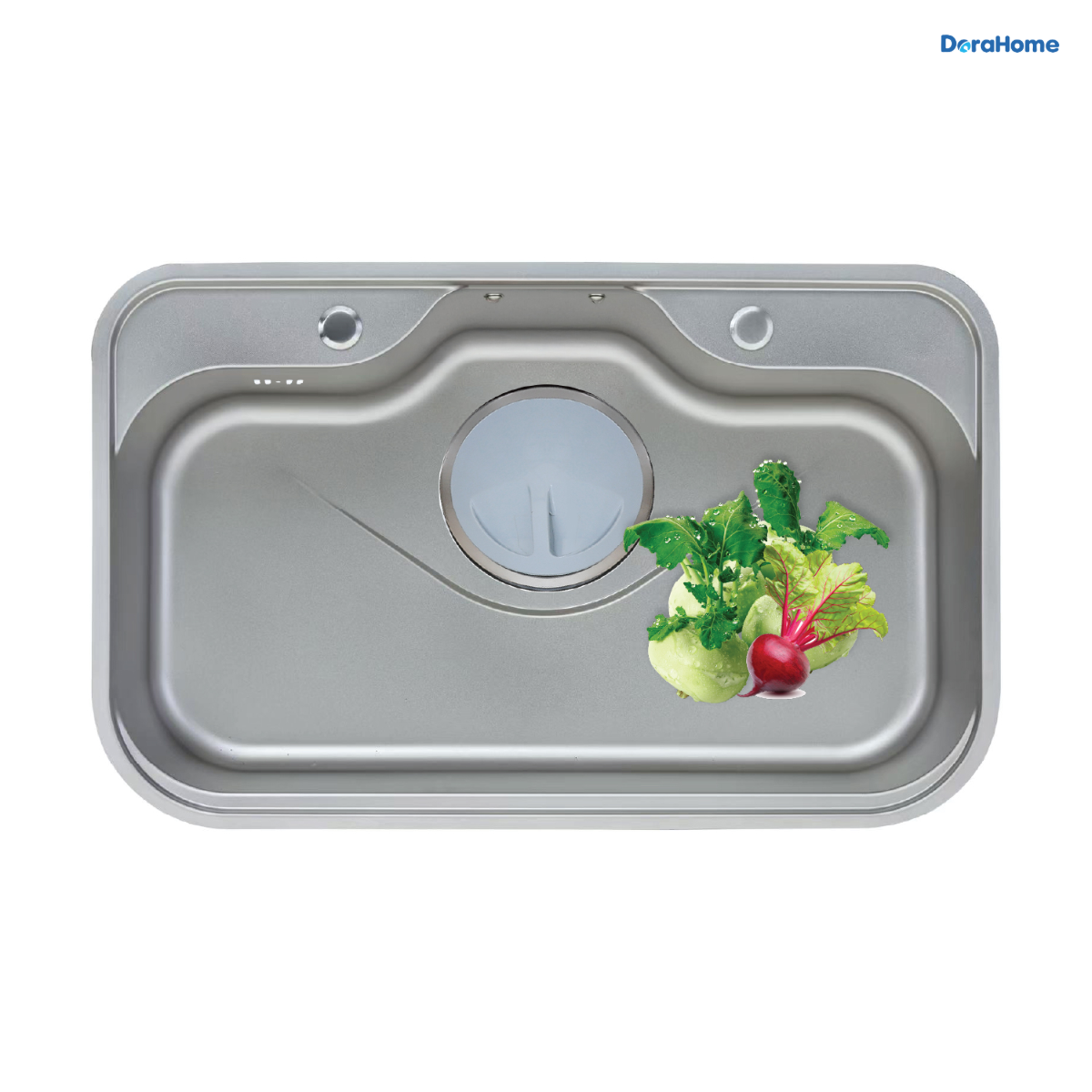 Chậu rửa chén 1 hố Inox GRANDX GX7848JP